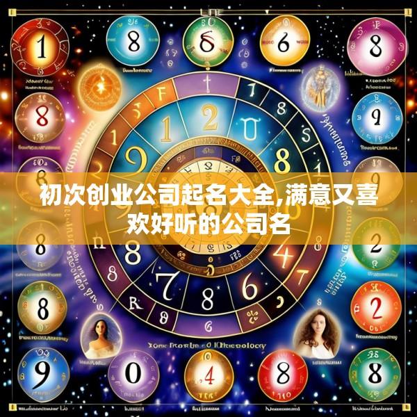 初次创业公司起名大全,满意又喜欢好听的公司名