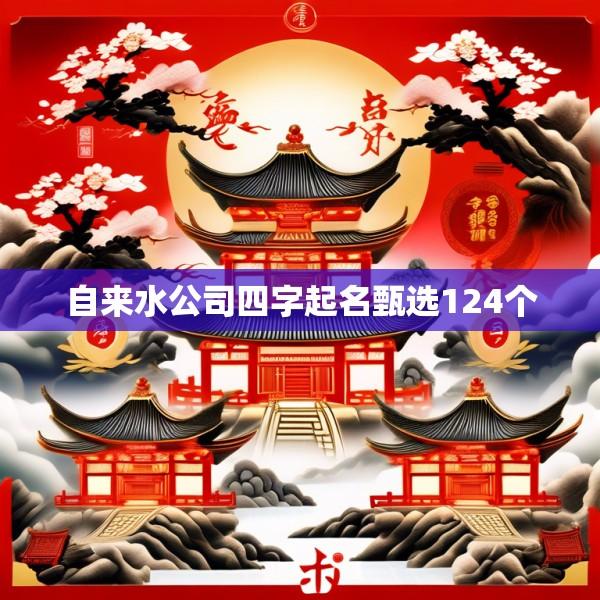 自来水公司四字起名甄选124个