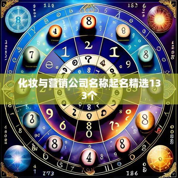 化妆与营销公司名称起名精选133个