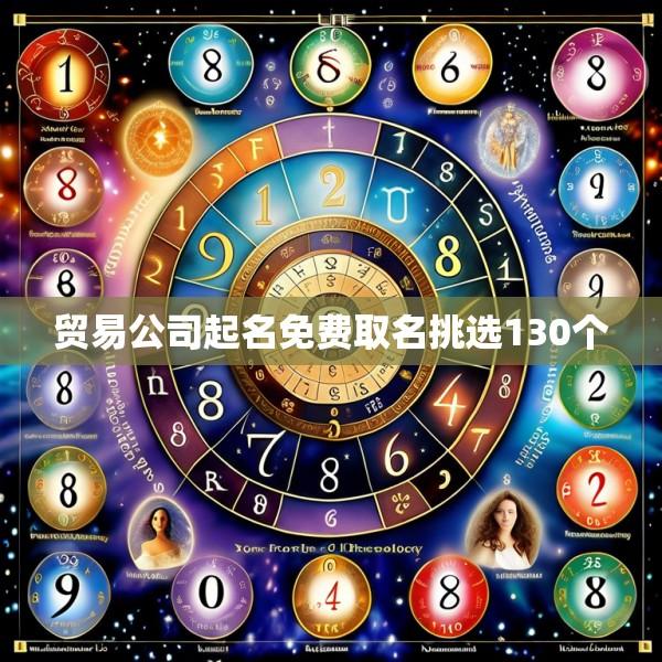 贸易公司起名免费取名挑选130个
