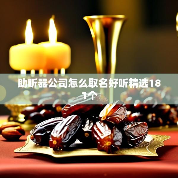 助听器公司怎么取名好听精选181个