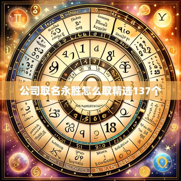 公司取名永胜怎么取精选137个