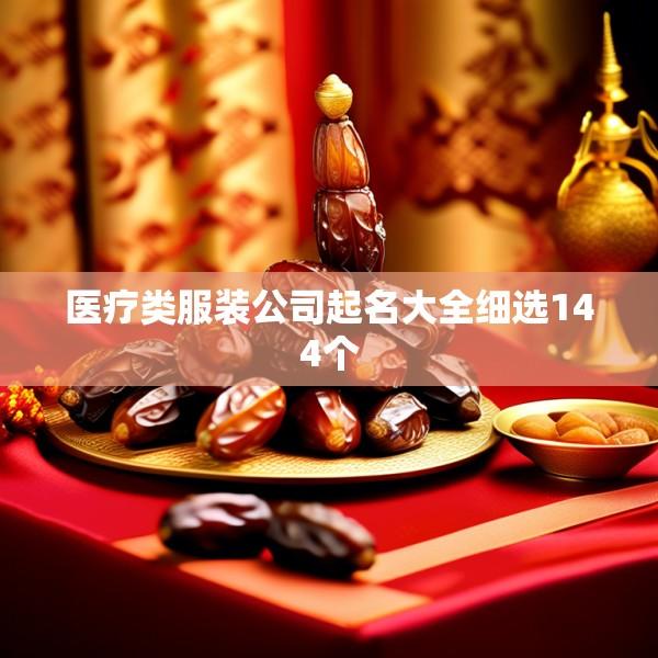 医疗类服装公司起名大全细选144个