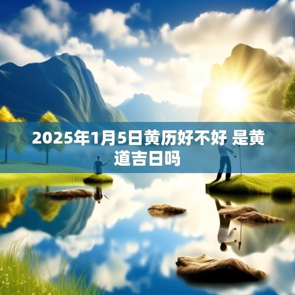 2025年1月5日黄历好不好 是黄道吉日吗