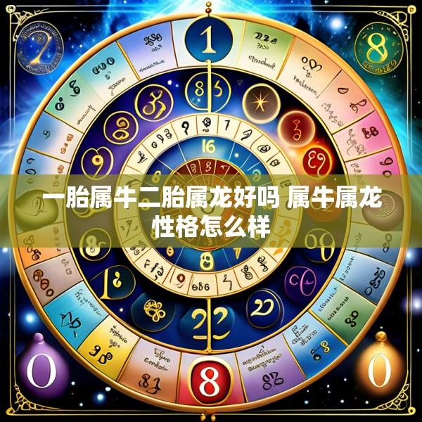 一胎属牛二胎属龙好吗 属牛属龙性格怎么样