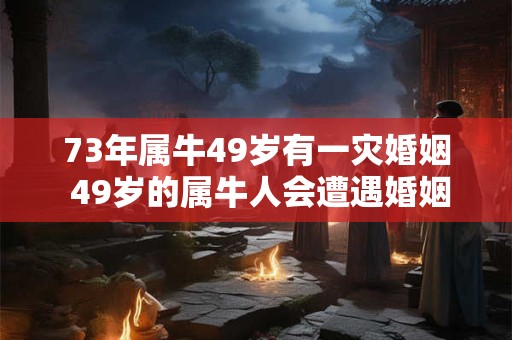 73年属牛49岁有一灾婚姻 49岁的属牛人会遭遇婚姻灾难吗