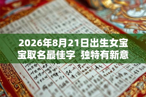 2026年8月21日出生女宝宝取名最佳字  独特有新意的名字