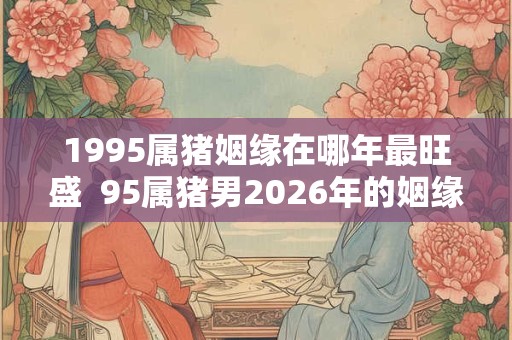 1995属猪姻缘在哪年最旺盛  95属猪男2026年的姻缘