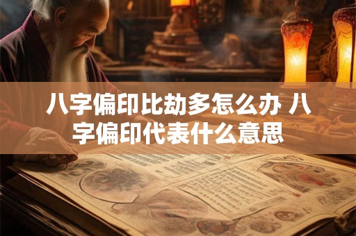 八字偏印比劫多怎么办 八字偏印代表什么意思