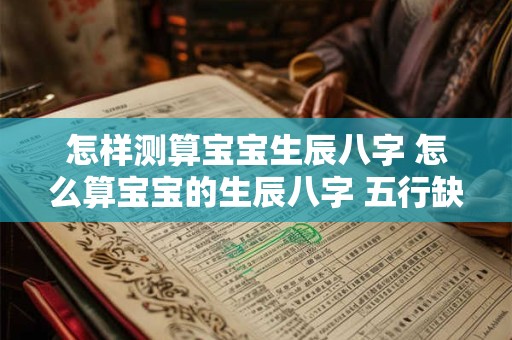 怎样测算宝宝生辰八字 怎么算宝宝的生辰八字 五行缺什么
