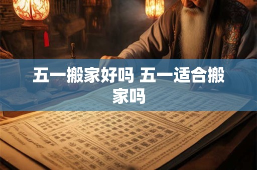 五一搬家好吗 五一适合搬家吗