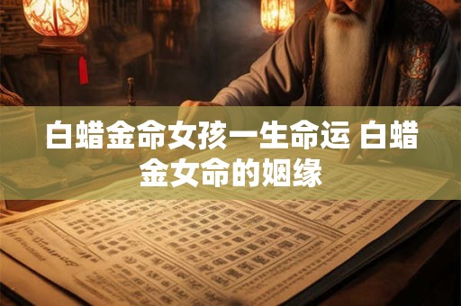 白蜡金命女孩一生命运 白蜡金女命的姻缘