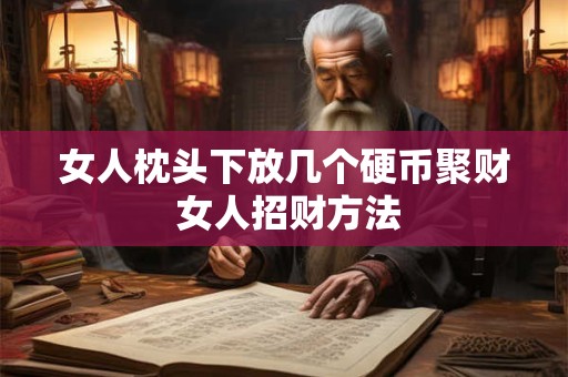 女人枕头下放几个硬币聚财 女人招财方法 女人枕头下放几个硬币聚财 女人招财方法