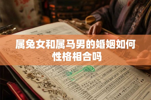 属兔女和属马男的婚姻如何 性格相合吗 属兔女和属马男的婚姻如何 性格相合吗