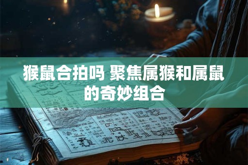 猴鼠合拍吗 聚焦属猴和属鼠的奇妙组合 猴鼠合拍吗 聚焦属猴和属鼠的奇妙组合