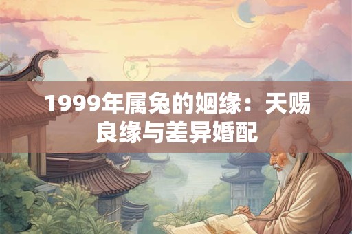 1999年属兔的姻缘:天赐良缘与差异婚配 1999年属兔的姻缘:天赐良缘与差异婚配