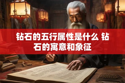 钻石的五行属性是什么 钻石的寓意和象征 钻石的五行属性是什么 钻石的寓意和象征