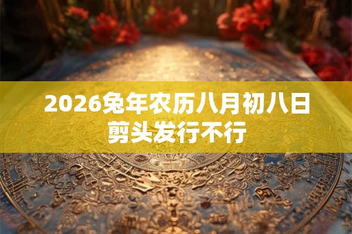 2026兔年农历八月初八日剪头发行不行 2026兔年农历八月初八日剪头发行不行