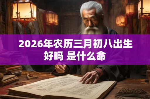 2026年农历三月初八出生好吗 是什么命 2026年农历三月初八出生好吗 是什么命