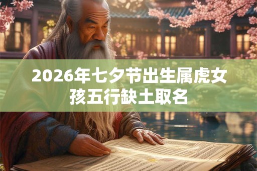 2026年七夕节出生属虎女孩五行缺土取名 2026年七夕节出生属虎女孩五行缺土取名
