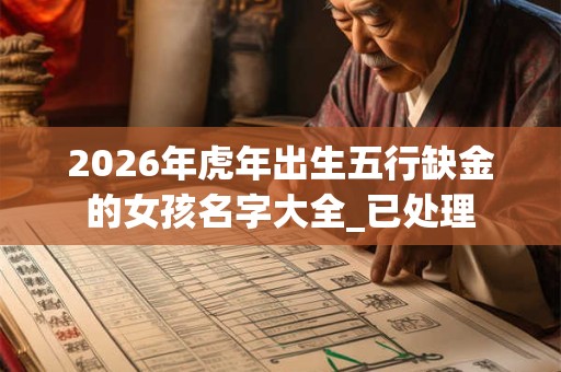 2026年虎年出生五行缺金的女孩名字大全_已处理 2026年虎年出生五行缺金的女孩名字大全_已处理