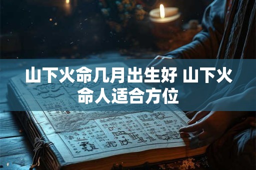 山下火命几月出生好 山下火命人适合方位 山下火命几月出生好 山下火命人适合方位