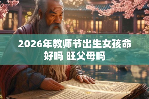 2026年教师节出生女孩命好吗 旺父母吗 2026年教师节出生女孩命好吗 旺父母吗