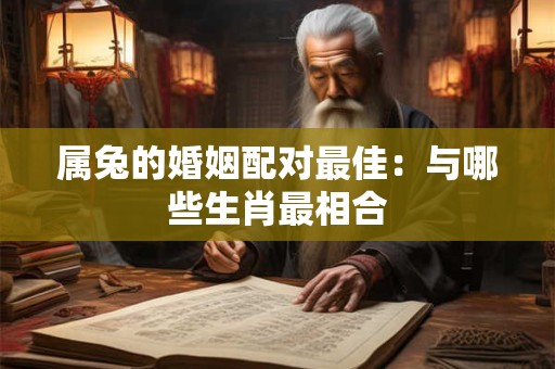 属兔的婚姻配对最佳:与哪些生肖最相合 属兔的婚姻配对最佳:与哪些生肖最相合