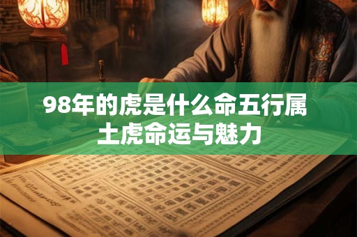 98年的虎是什么命五行属 土虎命运与魅力 98年的虎是什么命五行属 土虎命运与魅力