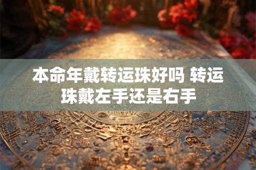 本命年戴转运珠好吗 转运珠戴左手还是右手