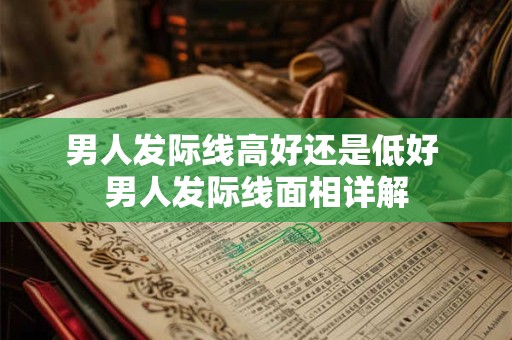 男人发际线高好还是低好 男人发际线面相详解 男人发际线高好还是低好 男人发际线面相详解