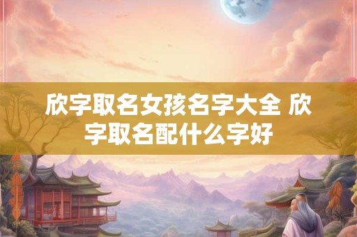欣字取名女孩名字大全 欣字取名配什么字好 欣字取名女孩名字大全 欣字取名配什么字好