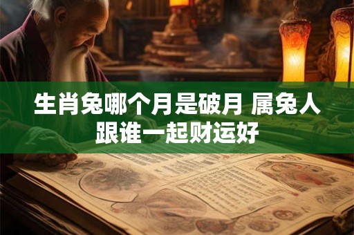 生肖兔哪个月是破月 属兔人跟谁一起财运好 生肖兔哪个月是破月 属兔人跟谁一起财运好