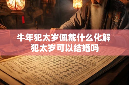 牛年犯太岁佩戴什么化解 犯太岁可以结婚吗 牛年犯太岁佩戴什么化解 犯太岁可以结婚吗