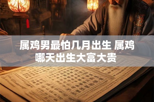 属鸡男最怕几月出生 属鸡哪天出生大富大贵 属鸡男最怕几月出生 属鸡哪天出生大富大贵