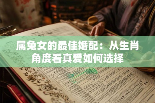 属兔女的最佳婚配:从生肖角度看真爱如何选择 属兔女的最佳婚配:从生肖角度看真爱如何选择