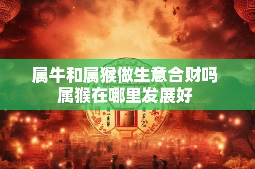 属牛和属猴做生意合财吗 属猴在哪里发展好 属牛和属猴做生意合财吗 属猴在哪里发展好