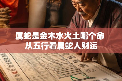 属蛇是金木水火土哪个命 从五行看属蛇人财运 属蛇是金木水火土哪个命 从五行看属蛇人财运