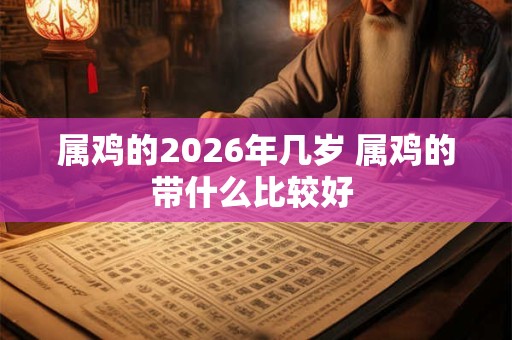 属鸡的2026年几岁 属鸡的带什么比较好 属鸡的2026年几岁 属鸡的带什么比较好