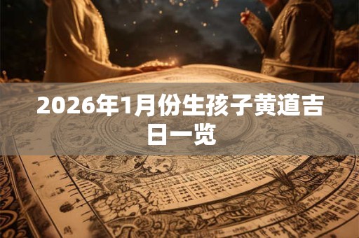 2026年1月份生孩子黄道吉日一览 2026年1月份生孩子黄道吉日一览