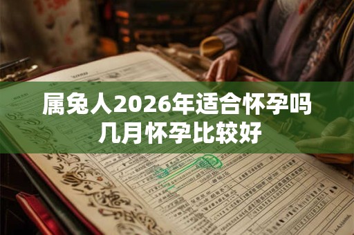 属兔人2026年适合怀孕吗 几月怀孕比较好 属兔人2026年适合怀孕吗 几月怀孕比较好