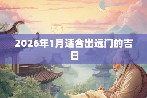 2026年1月适合出远门的吉日 2026年1月适合出远门的吉日