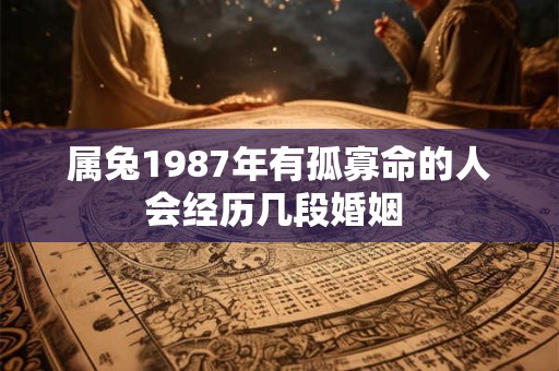 属兔1987年有孤寡命的人会经历几段婚姻 属兔1987年有孤寡命的人会经历几段婚姻