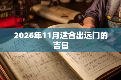 2026年11月适合出远门的吉日 2026年11月适合出远门的吉日