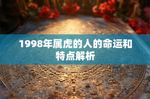 1998年属虎的人的命运和特点解析