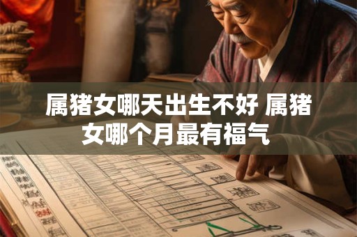 属猪女哪天出生不好 属猪女哪个月最有福气 属猪女哪天出生不好 属猪女哪个月最有福气