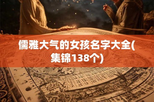 儒雅大气的女孩名字大全(集锦138个)
