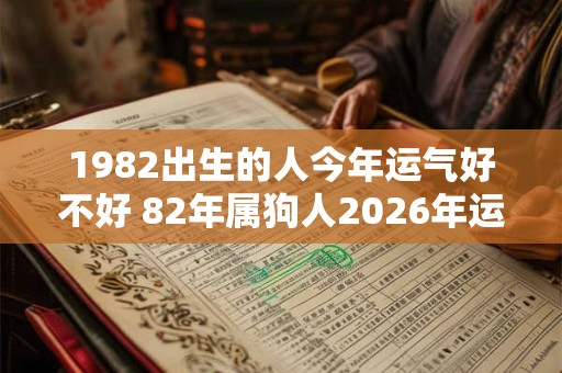 1982出生的人今年运气好不好 82年属狗人2026年运势详解