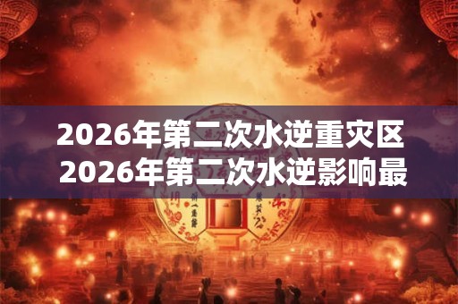 2026年第二次水逆重灾区 2026年第二次水逆影响最大的星座