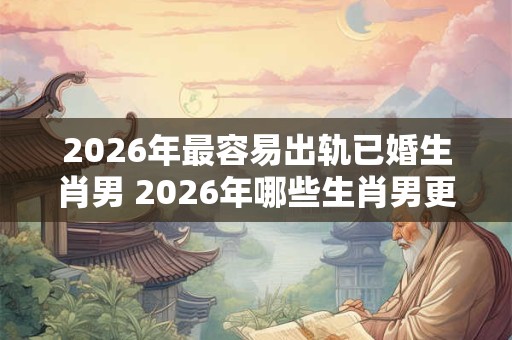 2026年最容易出轨已婚生肖男 2026年哪些生肖男更容易出轨